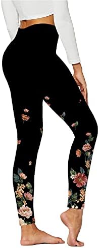 Artı Boyutu Yoga Pantolon Kadınlar için Yüksek Belli Mermer Baskılı koşucu pantolonu Rahat Karın Kontrol Uzun Bootleg