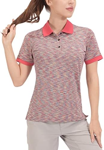 Dasawamedh kadın Hızlı Kuru Golf Gömlek Kısa ve Uzun Kollu POLO GÖMLEK Streç UV Koruma spor tişört