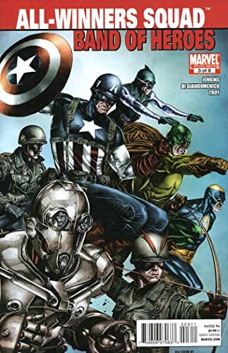 Tüm Kazananlar Kadrosu: Kahramanlar Grubu 3 VF / NM ; Marvel çizgi romanı