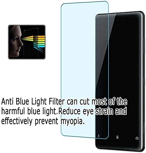 Puccy 2 Paket Anti mavi ışık ekran koruyucu film ile uyumlu NEC AccuSync ASLCD92VX-BK 19 Ekran monitör TPU koruma