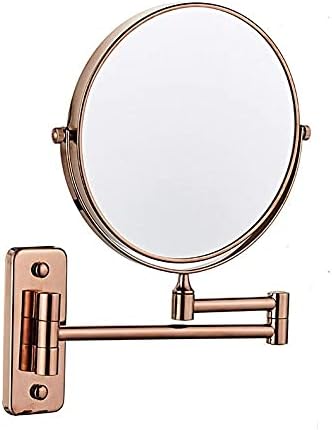 ONEMTB Duvara Monte Ayna, Uzatma Katlanır Banyo Tıraş Kozmetik Makyaj Aynası-3X / 1X Büyütme