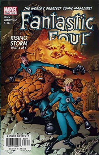 Fantastik Dörtlü (Cilt. 1) 523 VF ; Marvel çizgi romanı / Mark Waid Wieringo