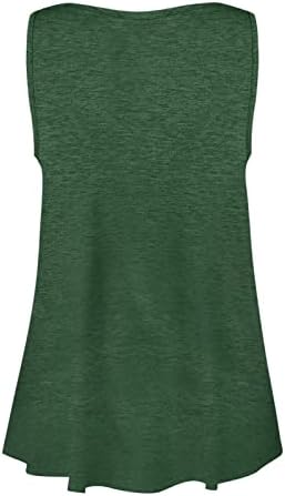 LYTRYCAMEV Tank Top Kadınlar için Yaz Bayan Egzersiz Üstleri Artı Boyutu Rahat Moda Kolsuz Gömlek Dışarı Çıkmak Yelek