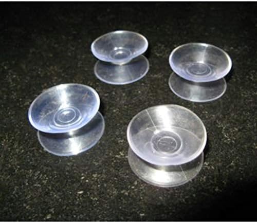 U-M PULABO Basit ve Sofistike tasarımçift Taraflı Vantuzlar-Cam için Enayi Pedleri, Yeniden Kullanılabilir Plastik-30mm