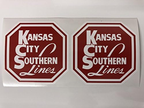 2 Kansas City Güney Hatları Çıkartmaları