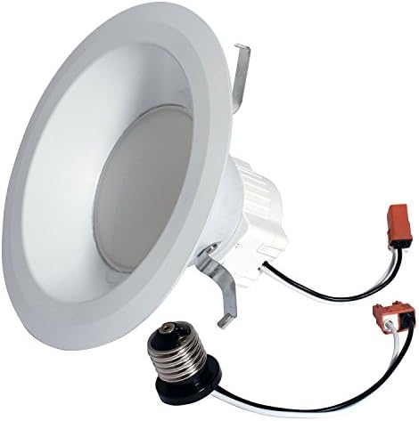 GE Aydınlatma LED İç Mekan Projektör Ampulü, Gömme Aydınlatma, 4 inç, 10 Watt (65 Watt Eşdeğeri) Yumuşak Beyaz (1