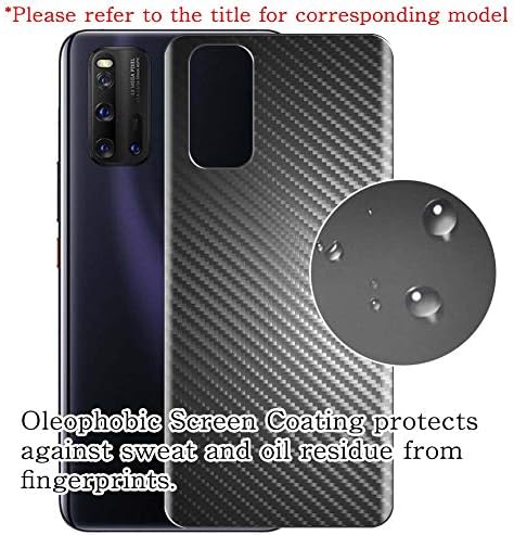 Puccy 2 Paket arka Ekran koruyucu Film, Xiaomi Redmi ile uyumlu A1 Siyah Karbon TPU Koruyucu Kapak ( Temperli Cam