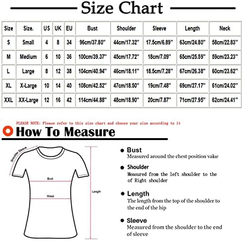 Üst Gömlek Kızlar için Sonbahar Yaz Kısa Kollu 2023 Elbise Moda Pamuk Ekip Boyun Grafik Büyük Boy Komik Bluz 27 27
