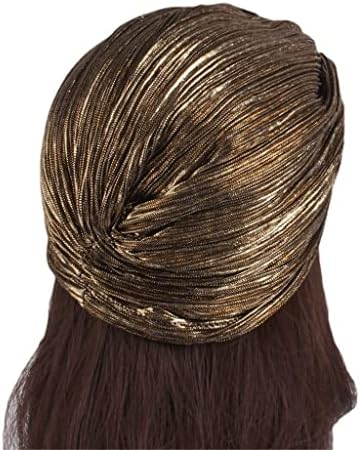 SAWQF Kadın Hicap Türban şapka Şapka Bere Bayanlar saç aksesuarları Eşarp Kap Saç Dökülmesi (Renk: Gri, Boyut: 1)