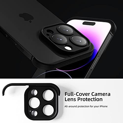 Iphone 13 Pro Kamera Lens Koruyucu Silikon Kılıf için FXFOOT, Ultra ince Hafif Tampon Çerçevesiz İnce Kapak, Minimalist