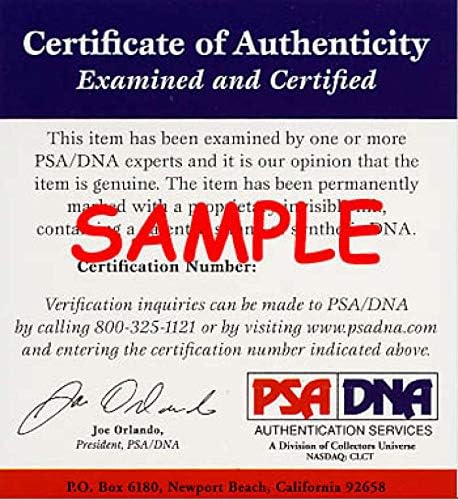 Jim Taylor PSA DNA Vintage İmzalı Coa 8x10 İmzalı Fotoğraf Paketleyicileri