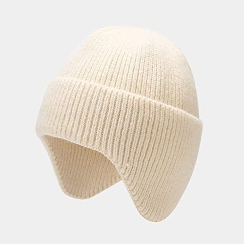 Erkek Kadın Kış Şapka Soğuk Hava Hood Açık Spor Rüzgar Geçirmez örgü bere Kış Giyim