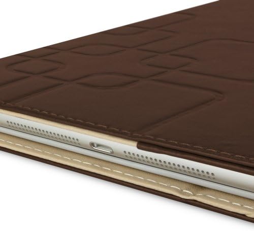 iPad Air ile Uyumlu BoxWave Kılıfı (1. Nesil 2013) (BoxWave Kılıfı) - FolioView Deri Kılıf, Standlı Deri Akıllı Folio
