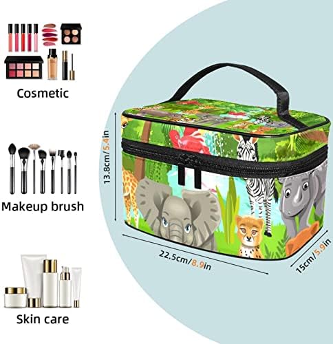 Kadınlar için kozmetik Çantaları, Çanta Çantalar Makyaj Organizatör Depolama Makyaj Çantası Kızlar, Hayvan Karikatür