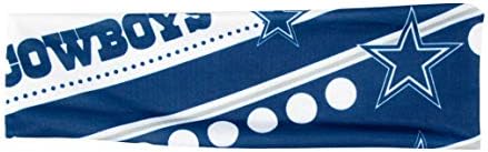 Littlearth Unisex-Yetişkin NFL Dallas Cowboys Streç Kafa Bandı, Takım Rengi, Tek Beden, (300413-COWB-1)