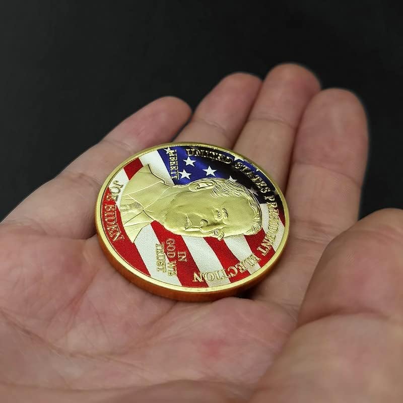 2020 46th ABD başkanının Biden Altın Rengi hatıra parası Mücadelesi Coin altın madalyonlar Koleksiyon