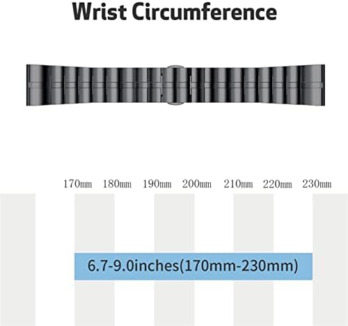 MURVE 26mm Hızlı serbest Bırakma bandı Metal Kolay Fit Paslanmaz Çelik saat kordonları Bilek Kayışı Garmin Fenix