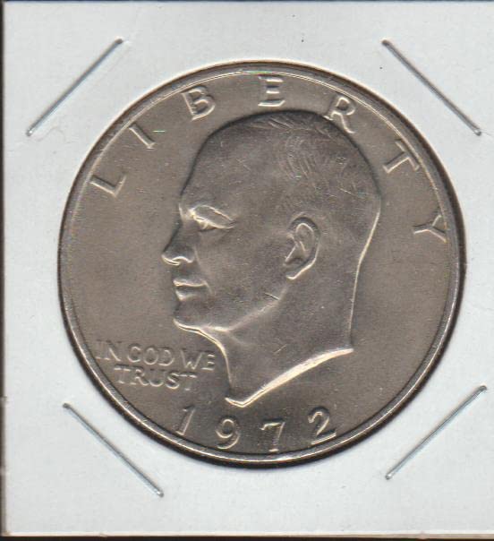 1972 Eisenhower Dolaşımsız Ayrıntılar Hakkında 1 Dolarlık Seçim