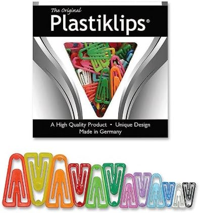 Baumgartens Çeşitli Renkler Plastik Klipsler (BAULP3150)