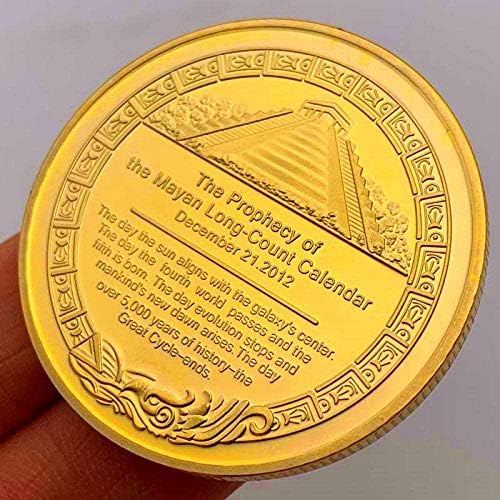 Maya Hatıra paraları Piramit Güneş Saati altın madalyonlar Amerikan Paraları Yaldızlı Sikke Diş Perisi Sikke Madalya